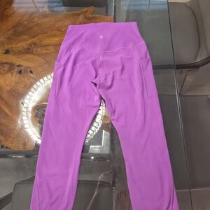 lululemon athletica High-Rise Purple Leggings